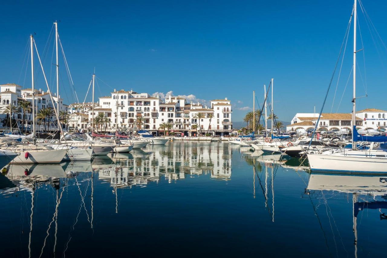 Frontline Beach Apartment Marina Real 5009 Manilva Exterior foto